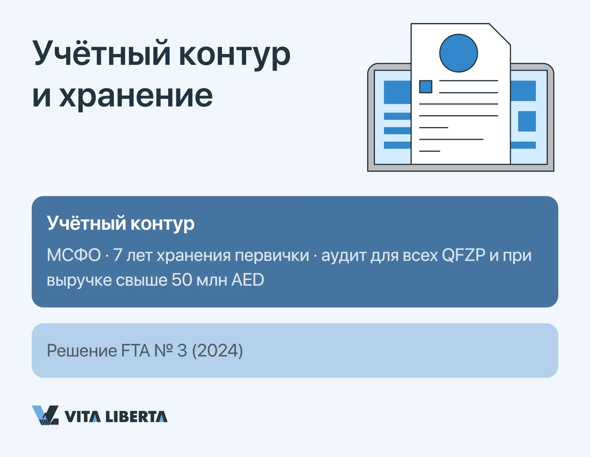 Учетный контур и хранение